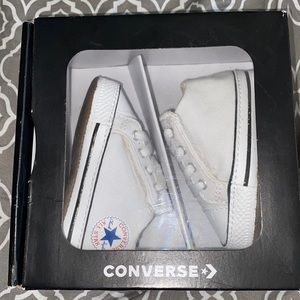 Convers soft bottom infant baby shoes, size 1.